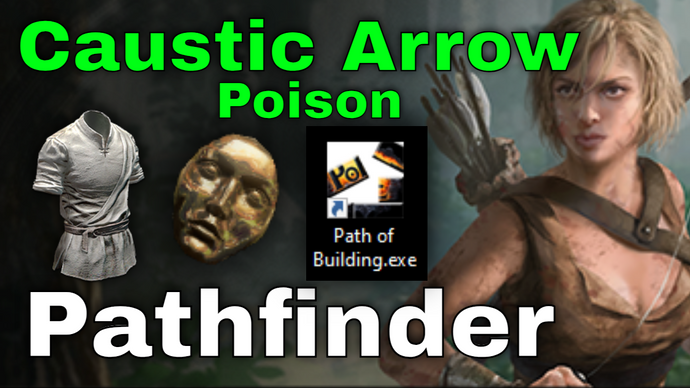 PoE 3.23 - Caustic Arrow Poison Pathfinder Leveling Guide (1 Divine)